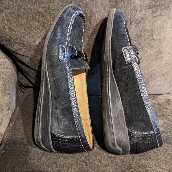 Natural soul by Naturalizer suede wedge loafers - Picture 5 of 8